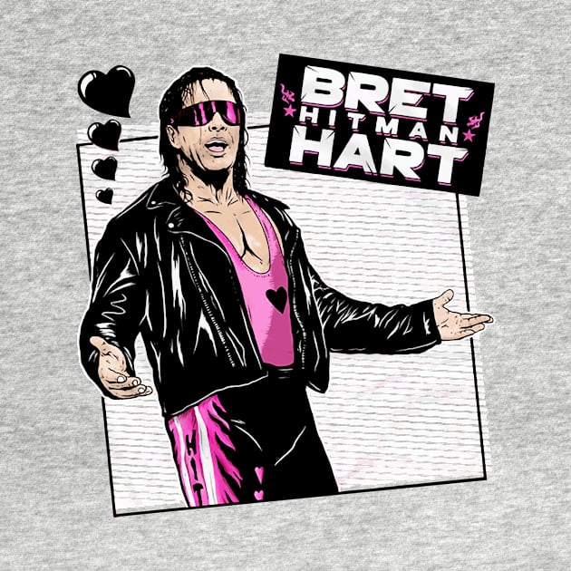 Bret Hart Love Pink by cindo.cindoan